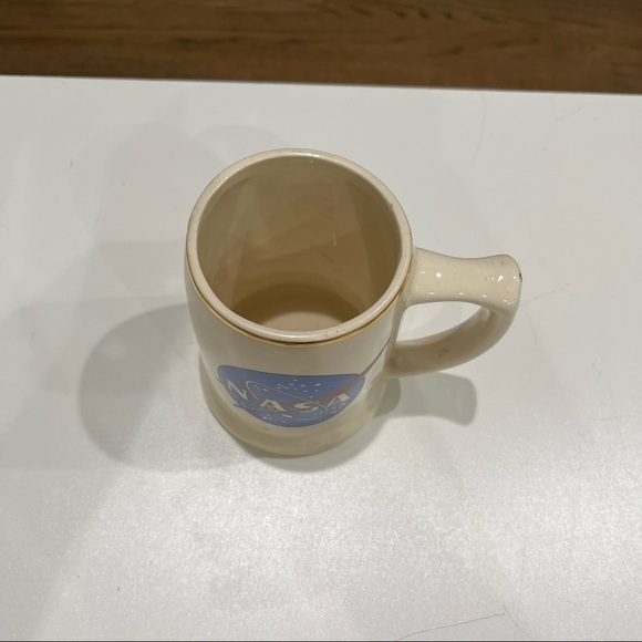 Vintage NASA Johnson Space Center Ceramic Mug Stein Houston Texas Made in USA - Picture 4 of 5